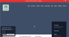 Desktop Screenshot of golfclubcolliberici.it
